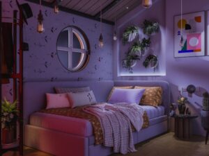 plafond nuage led