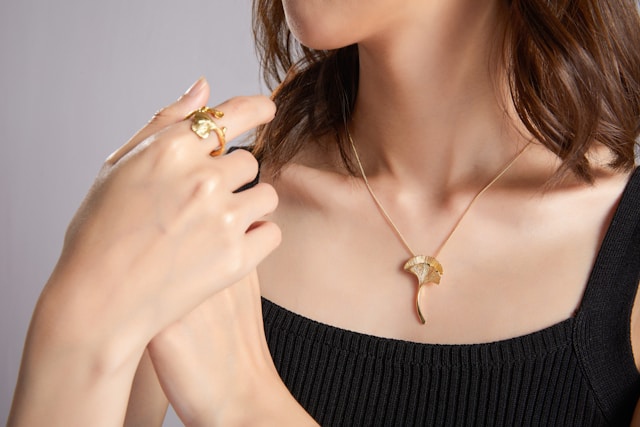 collier en or