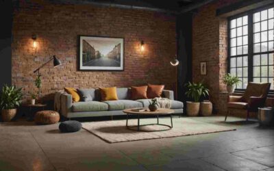 Créer des ambiances uniques avec briques, pavés et parpaings à l'intérieur