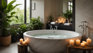 Créez un spa relaxant directement dans votre salle de bain