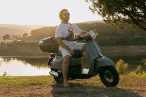 voyage en scooter